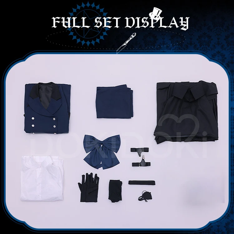 【Partial Ready For Ship】【Size S-3XL】DokiDoki-SR Anime Cosplay Ciiel Phaantomhiive Costume - Image 7