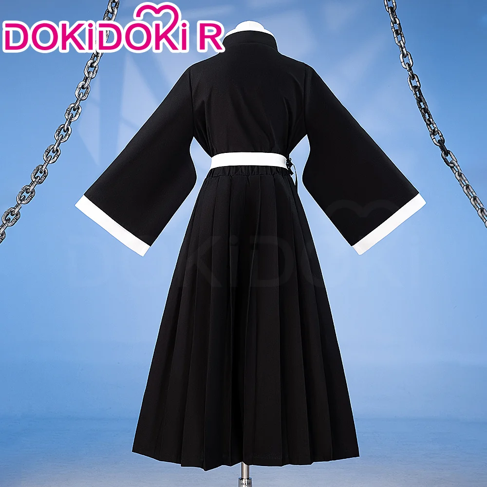 【Ready For Ship】【Size XS-3XL】DokiDoki-R Anime Cosplay Costume Halloween Black Kendo Hakama - Image 3