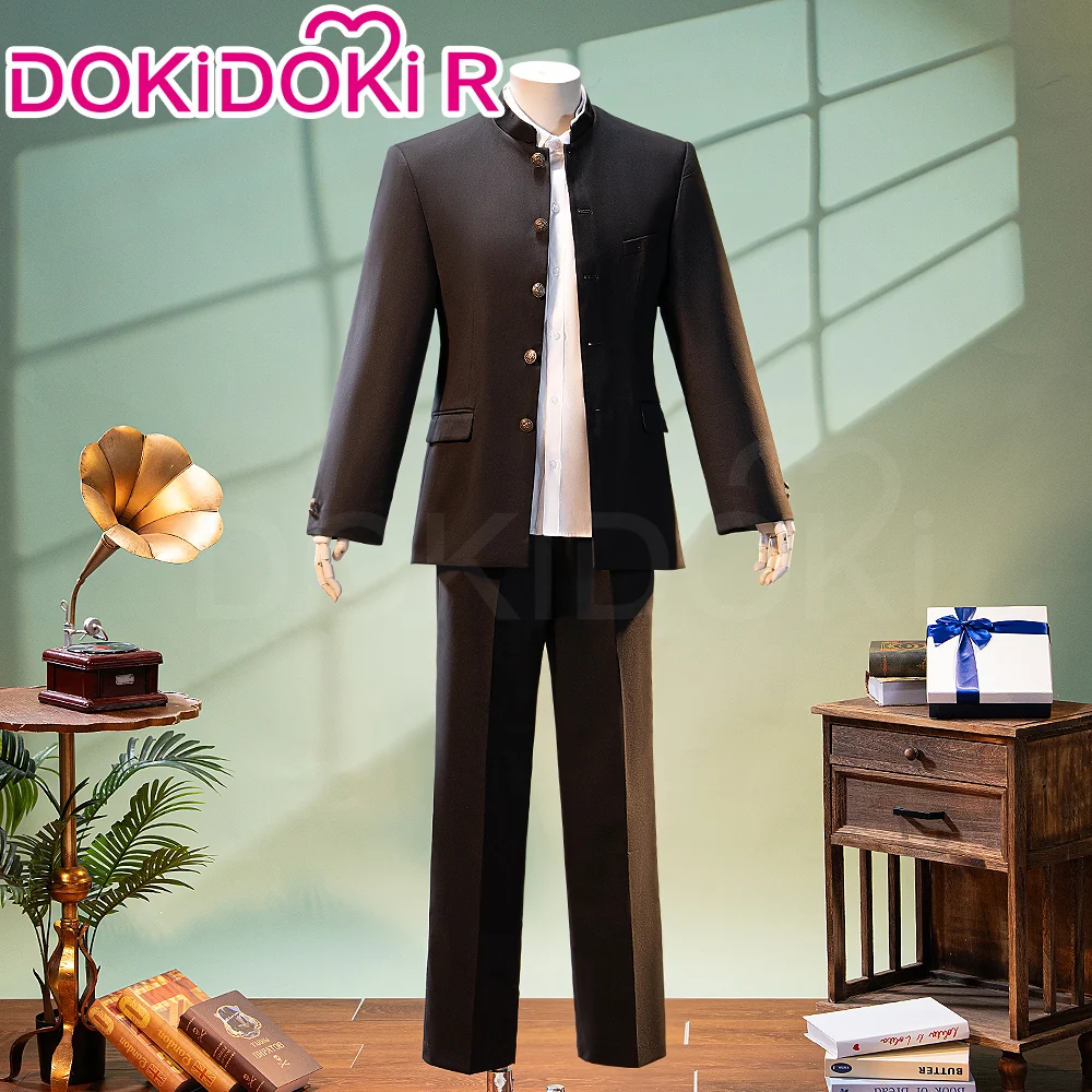 【Partially Ready For Ship】【Size S-3XL】DokiDoki-R Anime Cosplay High Uniform DK Black Uniform Male - Image 2