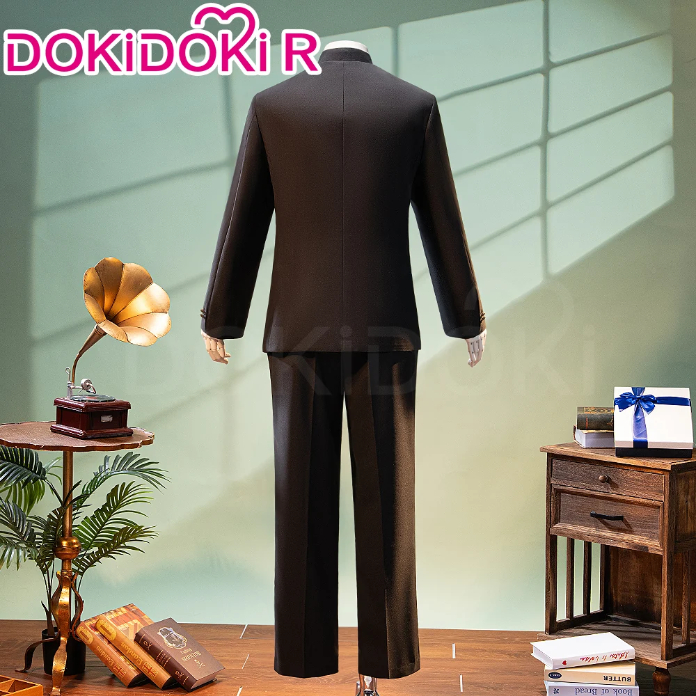 【Partially Ready For Ship】【Size S-3XL】DokiDoki-R Anime Cosplay High Uniform DK Black Uniform Male - Image 3