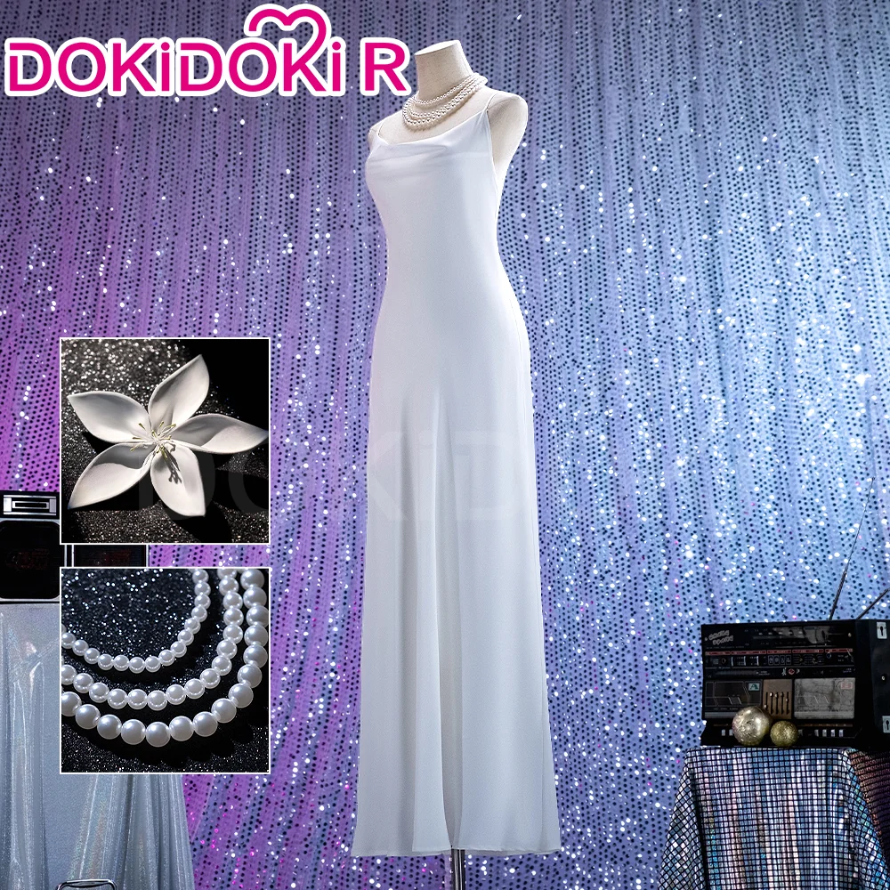 【Ready For Ship】【Last Batch】DokiDoki-R Anime NANA Cosplay Serizawa Layla Costume White Dress Reira - Image 2
