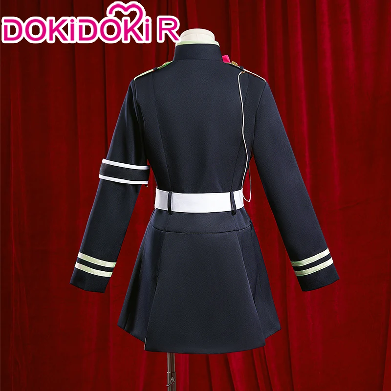 【Size XS-2XL】DokiDoki-R Anime Seraph of the End Cosplay Shinoa Hiiragi Costume / Wig - Image 2