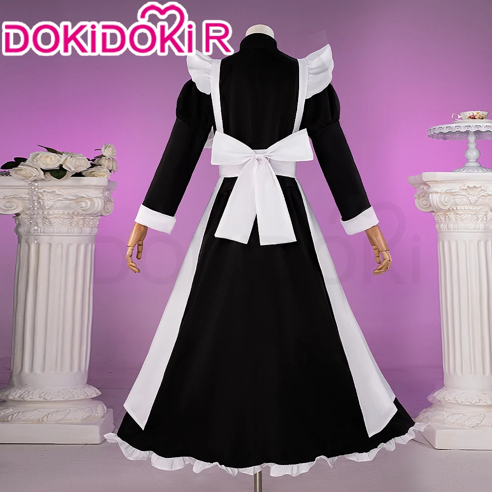 【IN STOCK】【Size S-3XL】DokiDoki-R Butler / Maid Male Female Costume Black White - Image 3