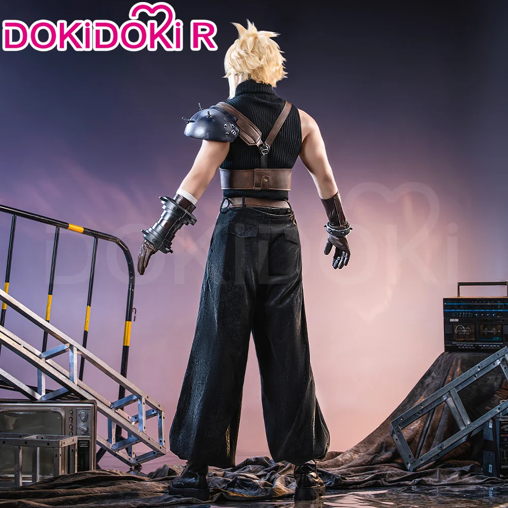 【Partial Ready For Ship】【Size S-3XL】DokiDoki-R Game Cosplay Clooud Striffe Costume - Image 3