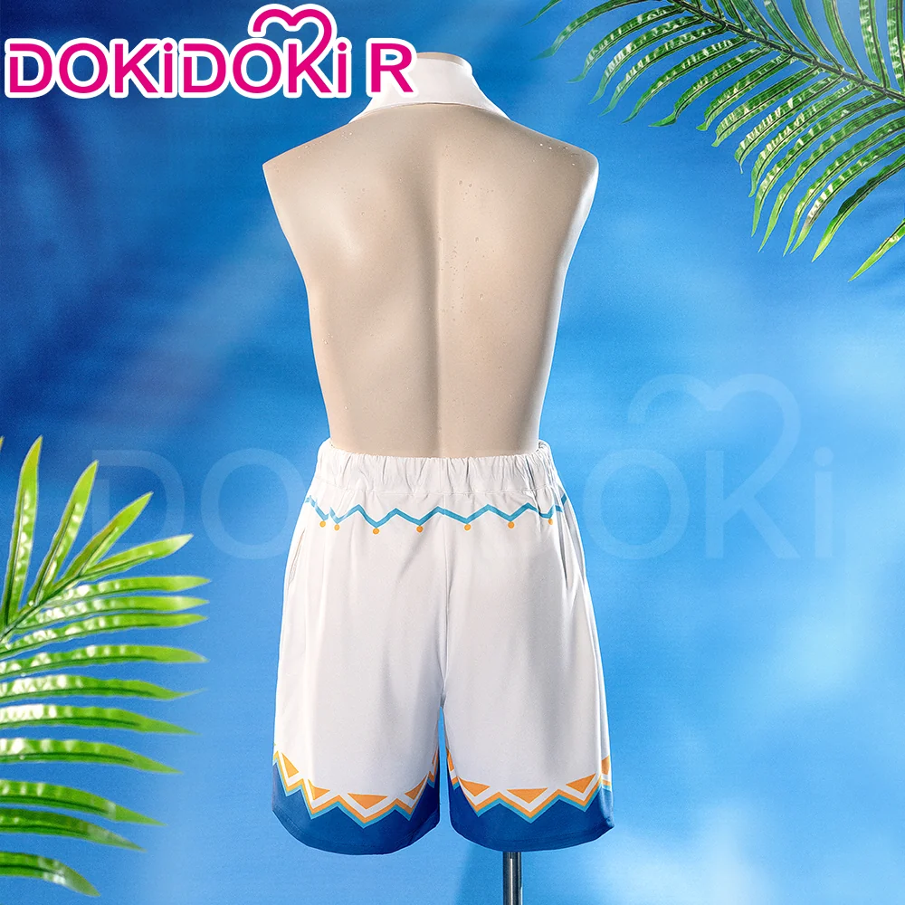 【Ready For Ship】【Size S-3XL】【LAST BATCH】DokiDoki-R Game Genshin Impact Cosplay Aether Costume Swimsuit Natlan - Image 3