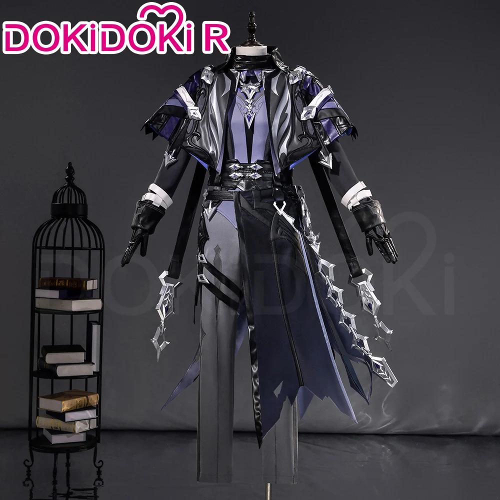 【 Ready For Ship】【Size S-2XL】DokiDoki-R Game Genshin Impact Cosplay Flins Costume Song of the Welkin Moon Kyryll Chudomirovich Flins Nod Krai - Image 2