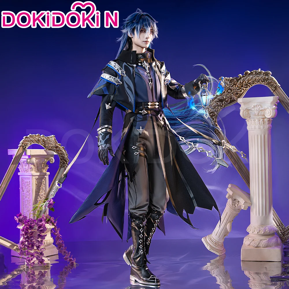 【Ready For Ship】【Size S-3XL】DokiDoki-N Game Genshin Impact Cosplay Flins Costume Song of the Welkin Moon Kyryll Chudomirovich Flins Nod Krai - Image 2