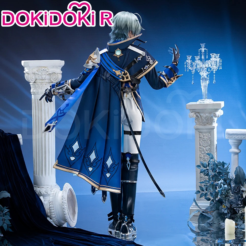 【Partially Ready For Ship】【Size XS-3XL】DokiDoki-R Game Genshin Impact Cosplay Lohen Costume - Image 3
