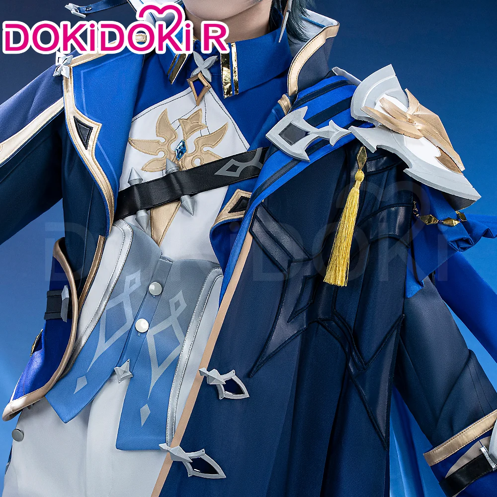【Partially Ready For Ship】【Size XS-3XL】DokiDoki-R Game Genshin Impact Cosplay Lohen Costume - Image 4
