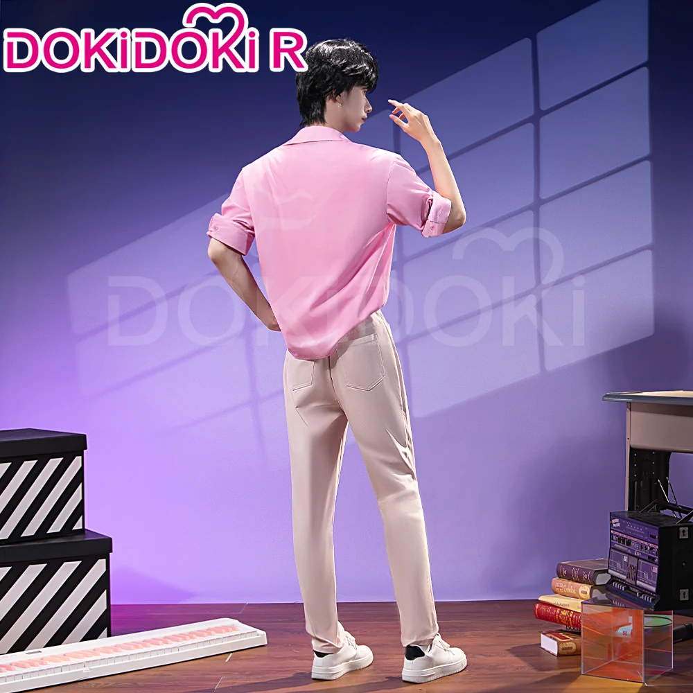 【Ready For Ship】【Size S-3XL】【Last Batch】DokiDoki-R Movie Anime KPOP KILLER Cosplay Pink Stage Costume - Image 5
