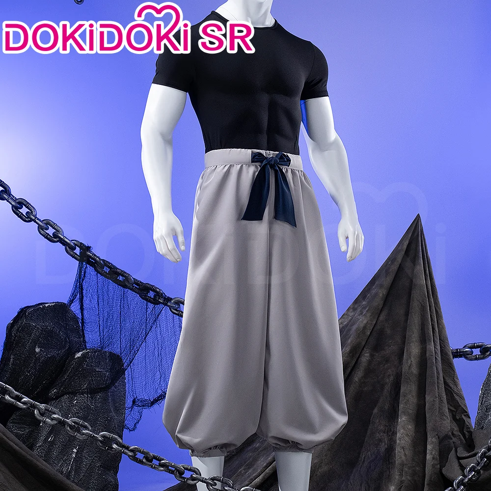 【Ready For Ship】【Size S-3XL】DokiDoki-SR Anime Cosplay Black Grey Costume Men