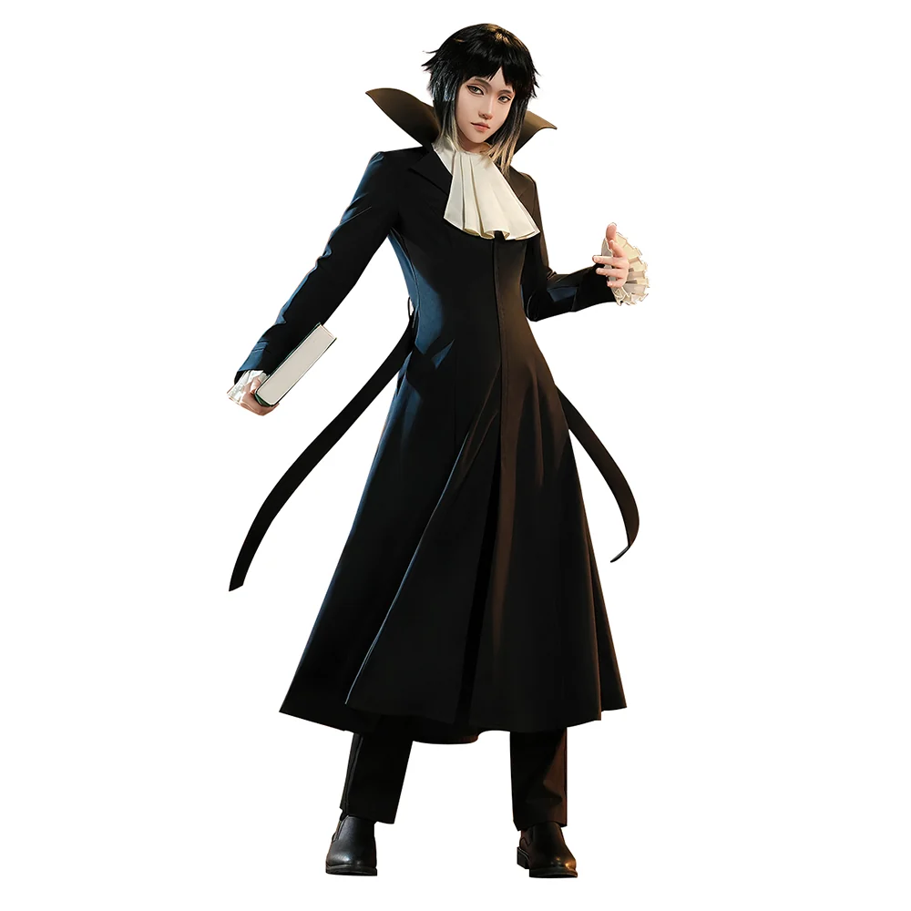 【Partial Ready For Ship】【Size S-3XL】DokiDoki-SR Anime Cosplay Costume Black Male - Image 5