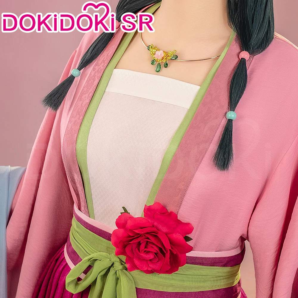 【US/EU LOCAL SHIPPING】【Size S-3XL】DokiDoki-SR Anime The Apothecary Diaries Cosplay Maomao Costume / Wig Mao Mao The Garden Party - Image 5