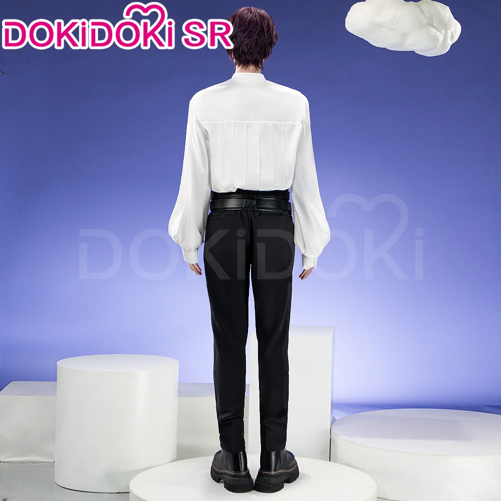 【Ready For Ship】【Last Batch】【Size S-3XL】DokiDoki-SR Game Love and Deepspace Cosplay Rafayel White Sand Phantom Costume White Skirt - Image 3