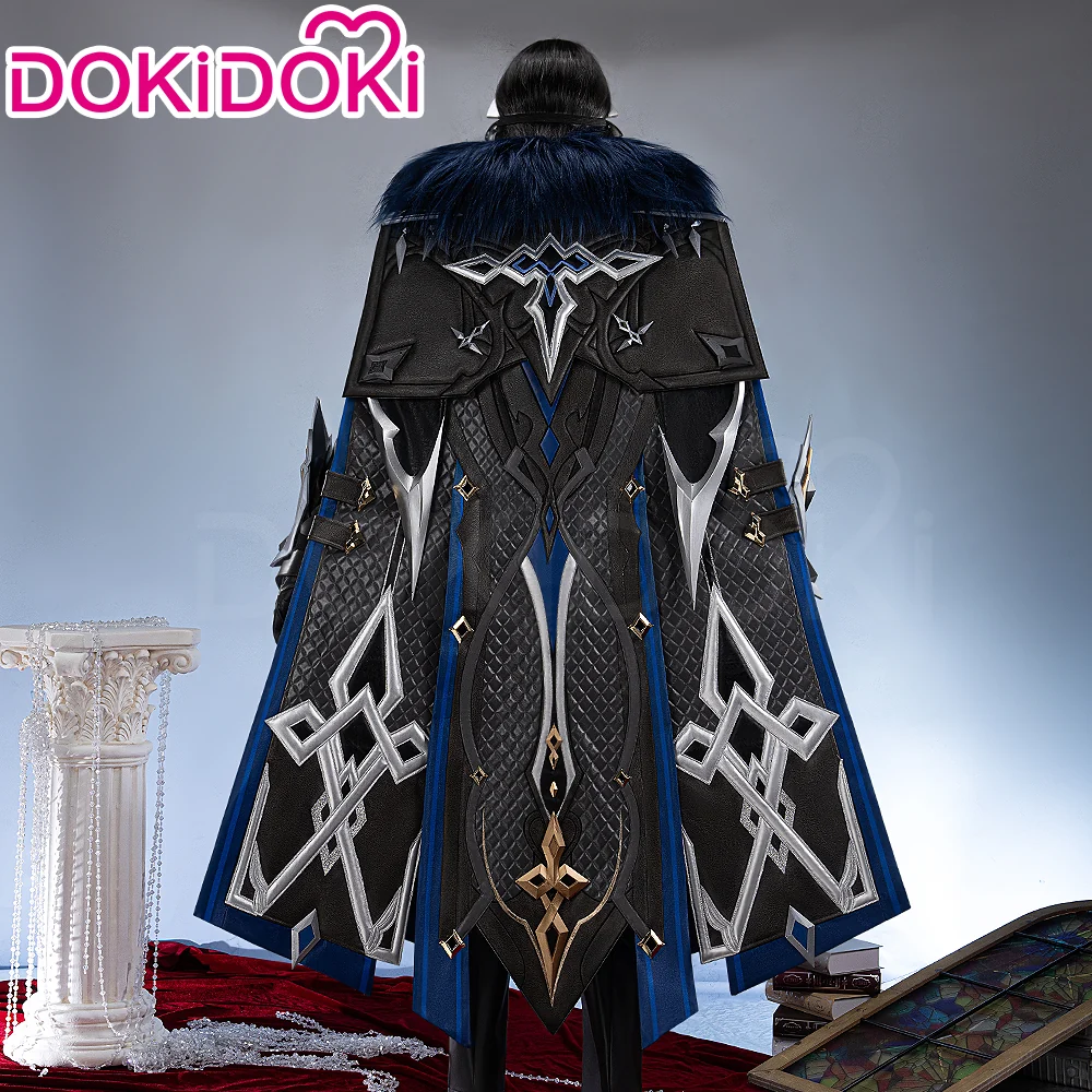 【Partially Ready For Ship】【Size S-4XL】DokiDoki Game Genshin Impact Cosplay II Capitano Costume The Captain / Cape - Image 4