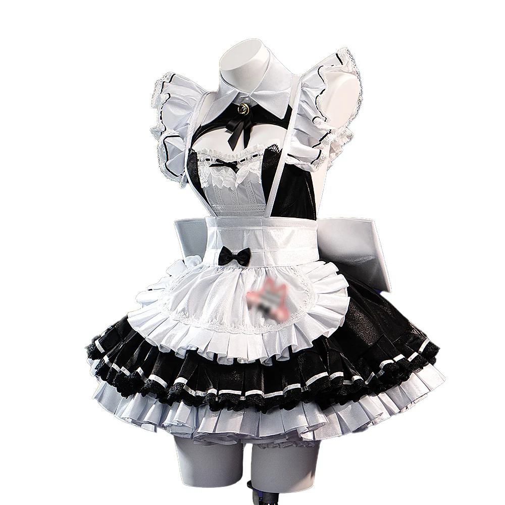 【Partially Ready For Ship】【Size S-2XL】DokiDoki-R Game Cosplay Costume Fighting Maid - Image 7