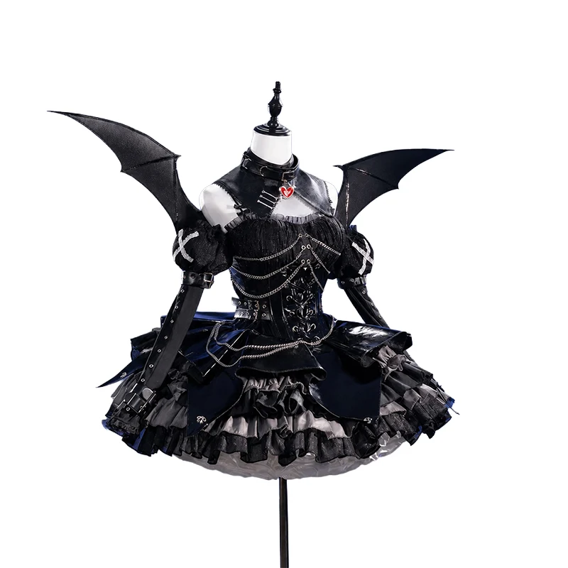 DokiDoki-R Game NEEDY GIRL OVERDOSE Cosplay Ame Chan Cospaly Costume Devil Dress Cute Lolita Amechan - Image 5
