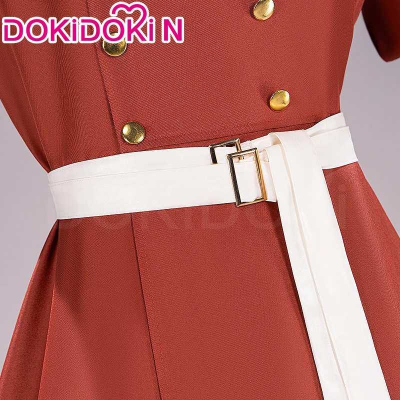 【Partially Ready For Ship】【Size S-3XL】DokiDoki-N Anime Cosplay Red Costume - Image 4