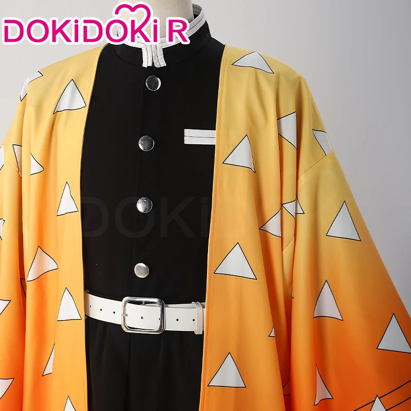 【Size XS-2XL】DokiDoki-R Anime Cosplay Costume Men Yellow Kimono - Image 2
