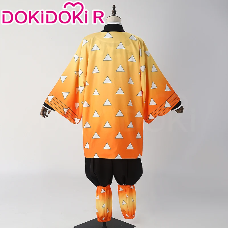 【Size XS-2XL】DokiDoki-R Anime Cosplay Costume Men Yellow Kimono - Image 4