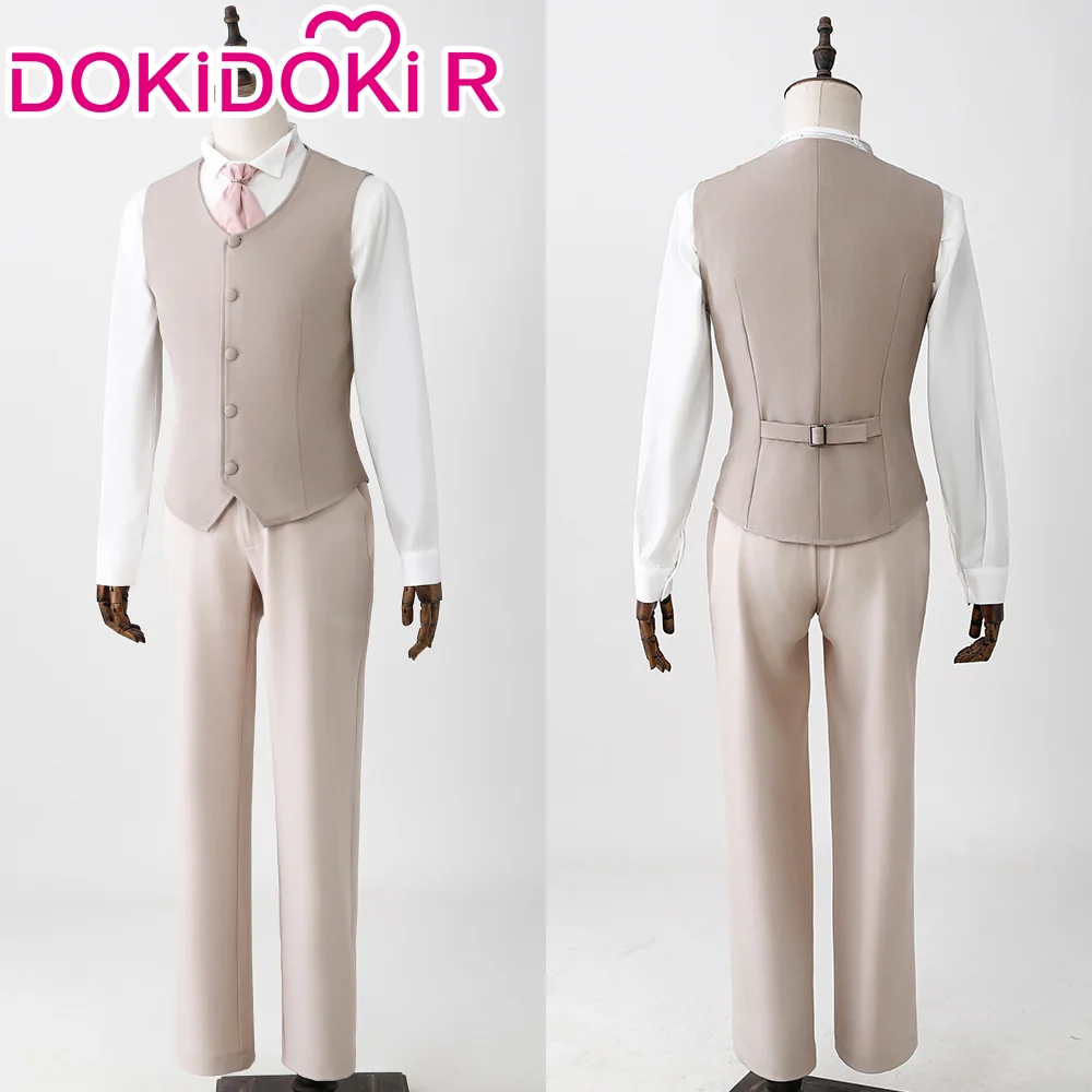 【Size XS-2XL】DokiDoki-R Anime Cosplay Khaki Suit Costume - Image 2