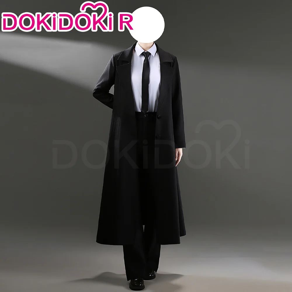 【Size XS-2XL】DokiDoki-R Anime Manga Cosplay Black Suit Costume - Image 4