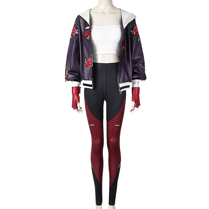 【Partially Ready For Ship】【Size XS-2XL】DokiDoki-R Game Cosplay Costume Sports Daily Wear - Image 4