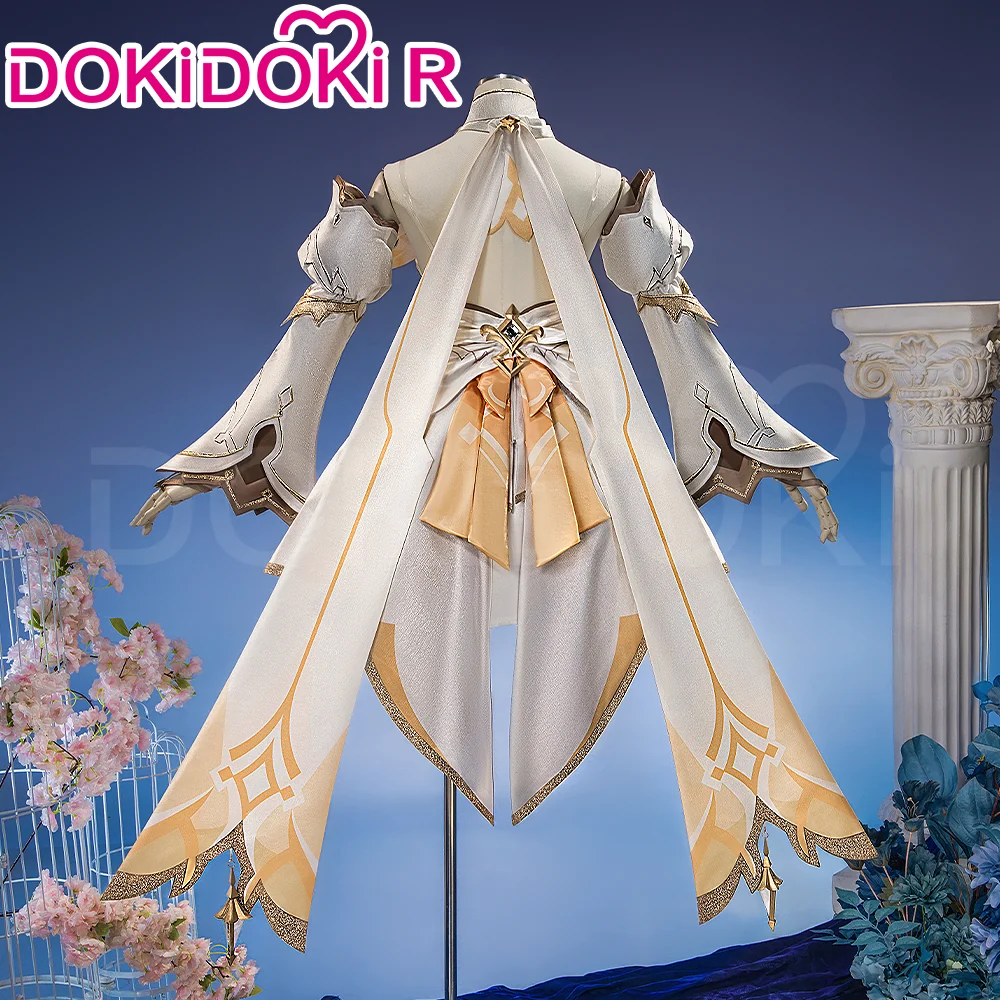 【Partially Ready For Ship】【Size XS-2XL】DokiDoki-R Game Genshin Impact Cosplay Traveler Lumine Costume Ying As Heaven and Earth Are Made Anew - Image 2