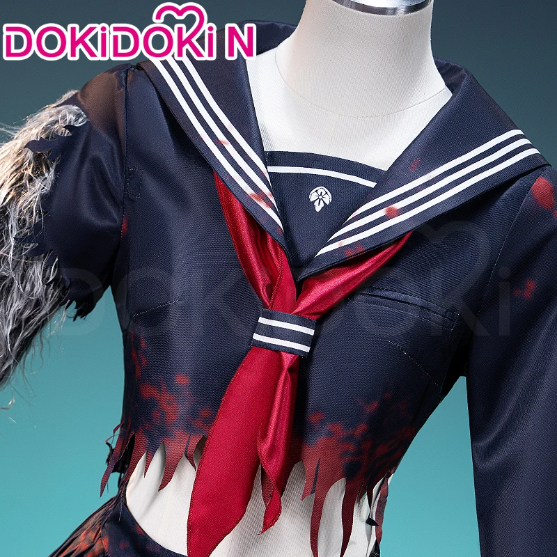 【Size XS-3XL】DokiDoki-N Game Cosplay Costume Sailor Suit Fox JK - Image 4