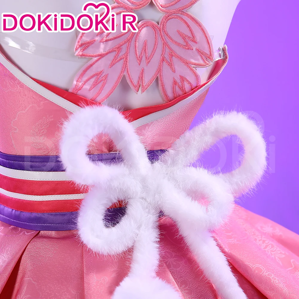 【Partially Ready For Ship】【Size XS-3XL】DokiDoki-R Cosplay Strawberry Costume Pink Dress Daring Daifuku - Image 4