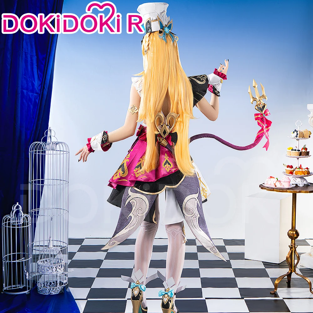 【Ready For Ship】【Last Batch】【Size XS-3XL】DokiDoki-R Game Genshin Impact Cosplay Escoffier Costume Fontaine - Image 6