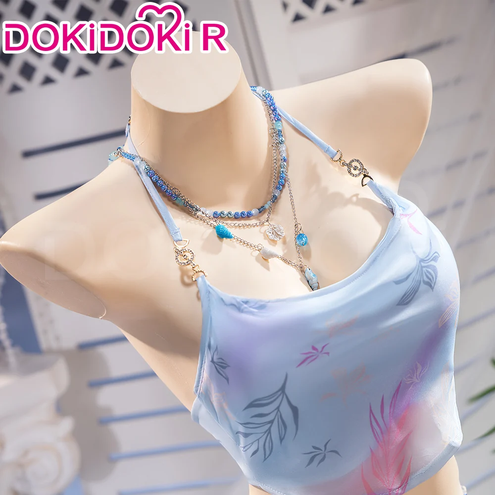 【Ready For Ship】【Accessories Included】【Size XS-3XL】DokiDoki-R Game Love and Deepspace Cosplay Protagonist MC Midsummer Swimsuit Costume Casual Wear Zayne lads - Image 3