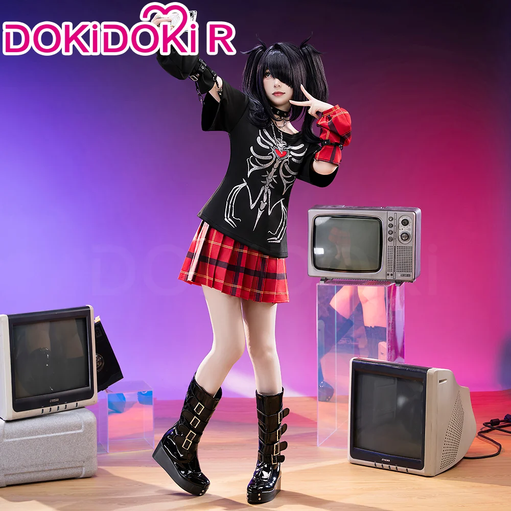 【Size XS-3XL】DokiDoki-R Game NEEDY GIRL OVERDOSE Cosplay Ame chan Costume Game KAngel amechan Daily Suit