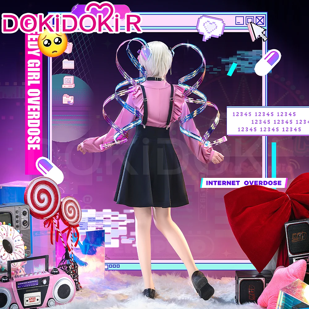 【Ready For Ship】【Size XS-3XL】DokiDoki-R Game NEEDY GIRL OVERDOSE Cosplay KAngel Cospaly Costume Daily - Image 3