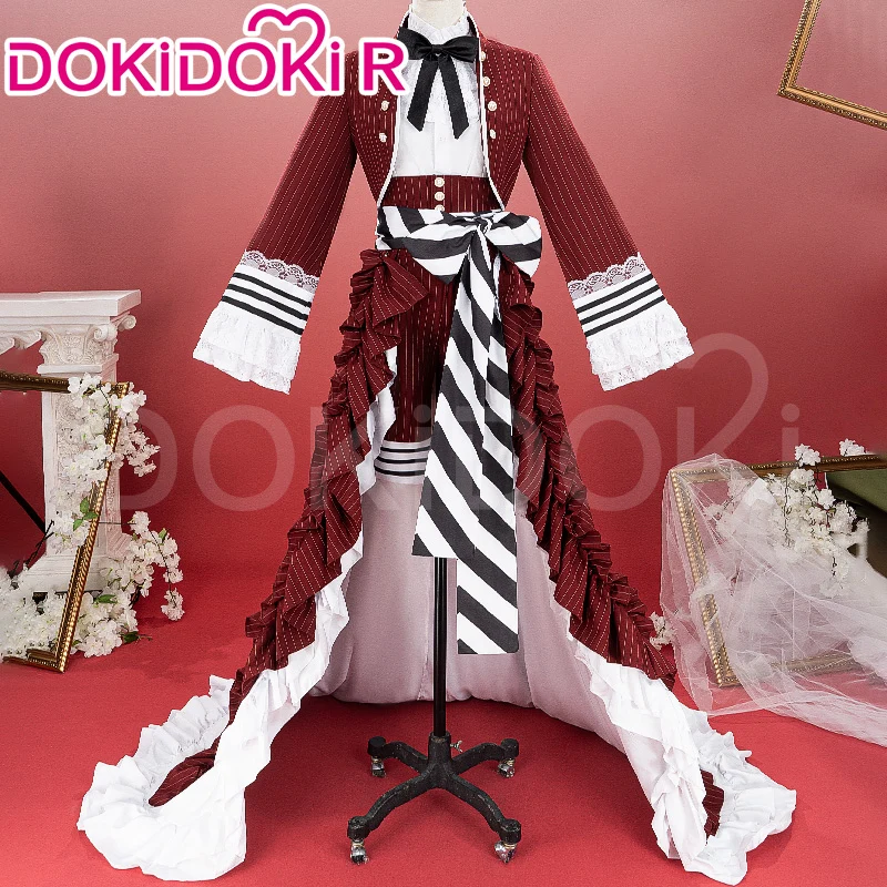 【In Stock】【Size XS-3XL】【In Stock】DokiDoki-R Anime Cosplay Ciiel Phaantomhiive Costume Black Tea Cup Dress