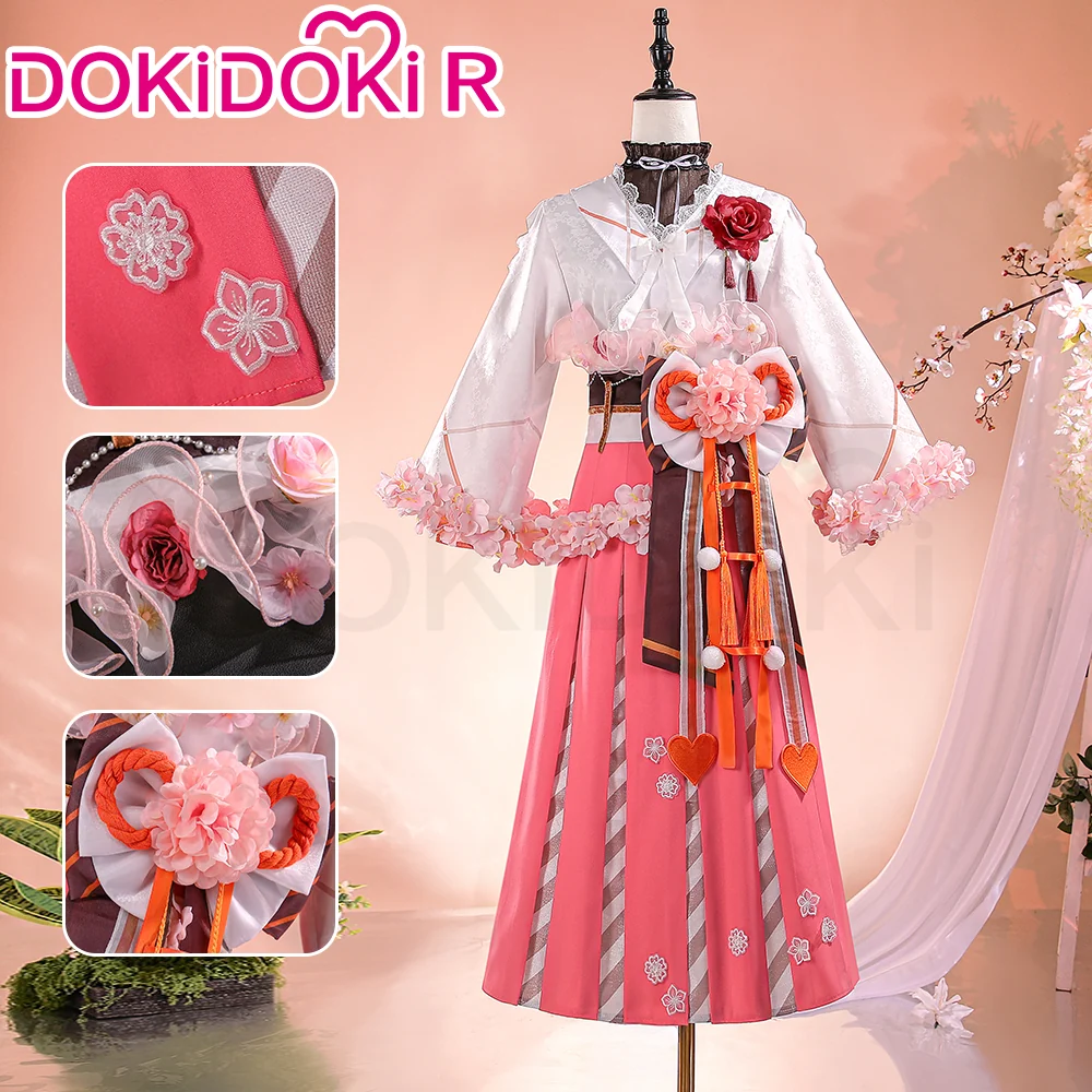 【Size XS-XL】DokiDoki-R Anime Agents of the Four Seasons Cosplay Hinagiku Kayo Costume