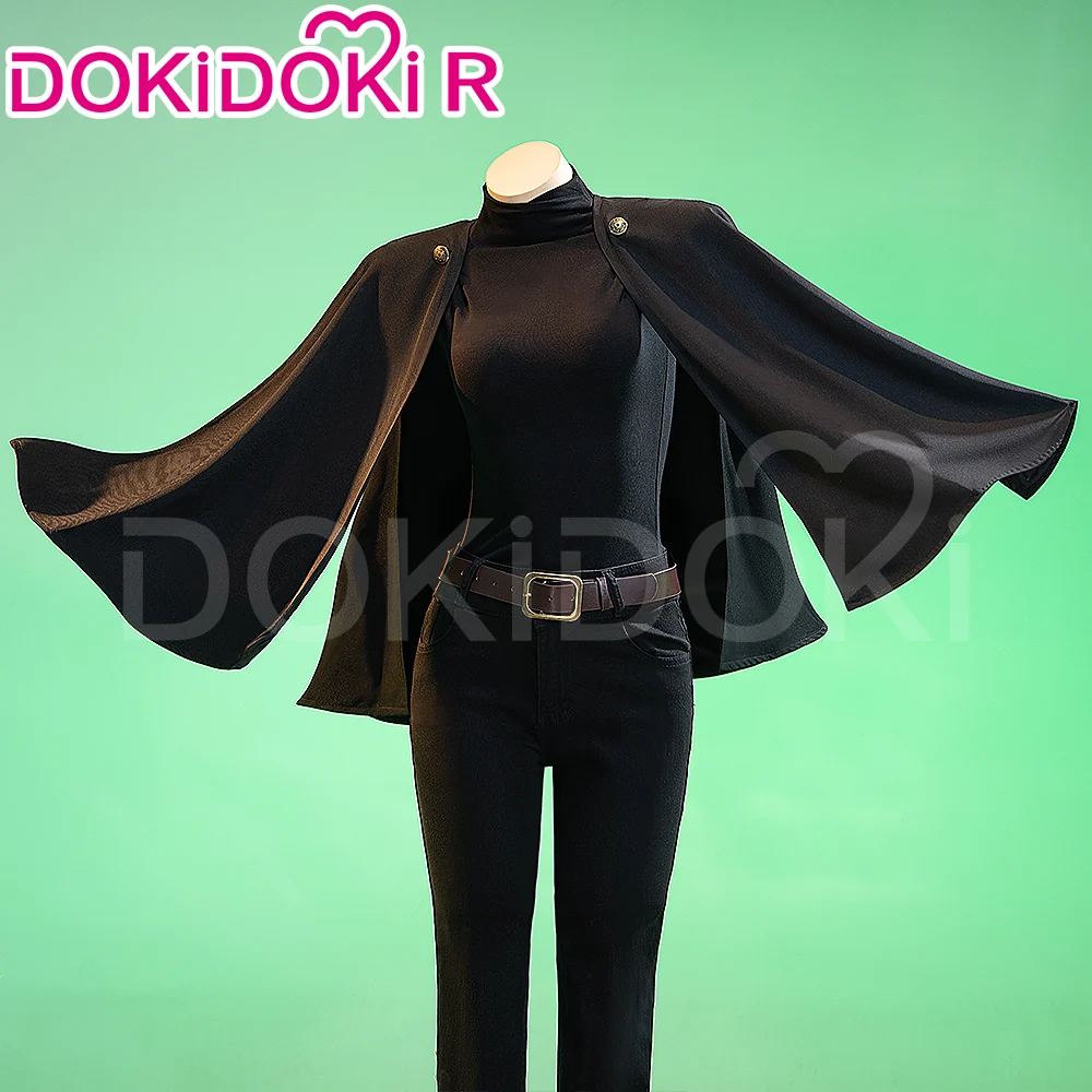 【Partially Ready For Ship】【Size XS-XL】Dokidoki-R Anime Cosplay Costume Uniform Black Cape - Image 3