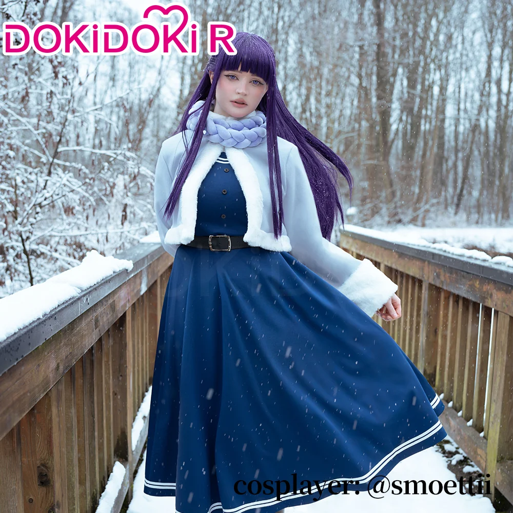 【Partially Ready For Ship】【Size S-XL】DokiDoki-R Anime Cosplay Feern Costume Winter Wear
