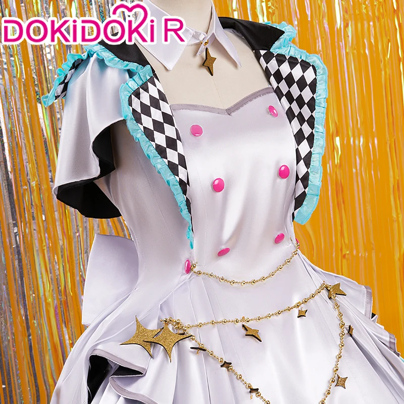 【Size XS-XL】DokiDoki-R Game COLORFUL STAGE! Cosplay  Band Costume - Image 3