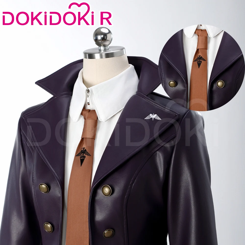 【Ready For Ship】【Size XS-XL】DokiDoki-R Game Cosplay Black Dress Suit Costume - Image 3