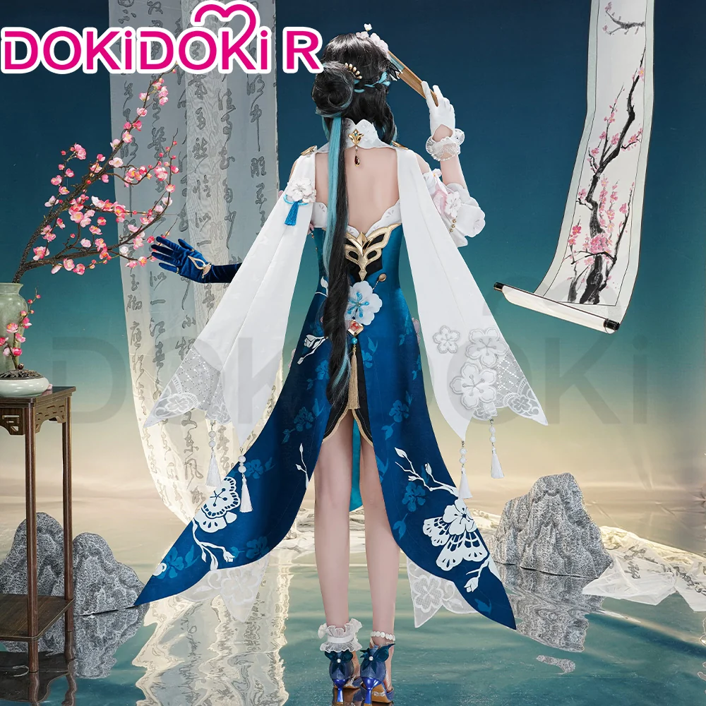 【Size XS-XL】DokiDoki-R Honkai: Star Rail Cosplay Ruan Mei Costume Plumblossom Letter Ruanmei - Image 2