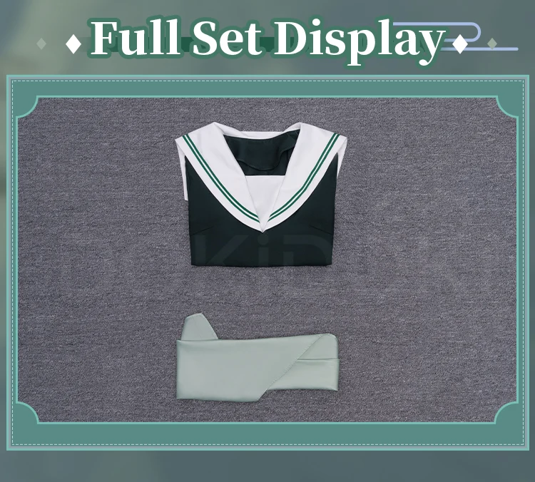 【Partially Ready For Ship】【Size XS-XL】【In Stock】DokiDoki-R Anime The Apothecary Diaries Cosplay Maomao Costume Mao Mao JK Uniform - Image 7