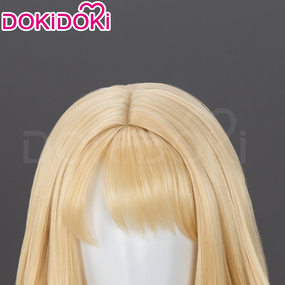 【Ready For Ship】DokiDoki Anime  Cosplay  Wig Short Straight Yellow Hair - Image 4