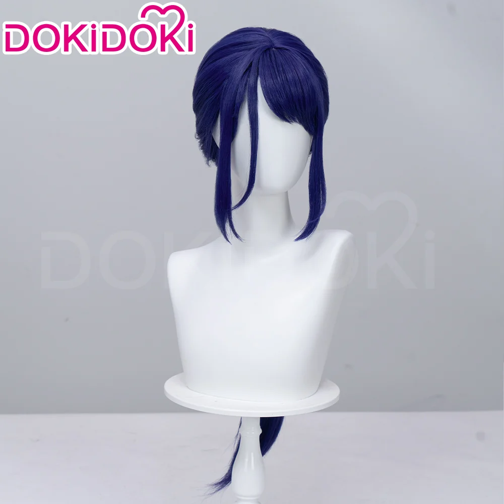 【US LOCAL SHIPPING 】DokiDoki Game MiSide Cosplay Mita Wig Long Curly Dark Purple Hair - Image 2