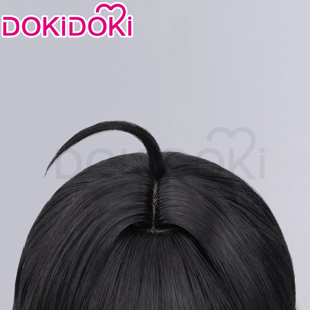 【US LOCAL SHIPPING 】DokiDoki Game Zenless Zone Zero Cosplay Grace Howard  Wig Long Straight Black Hair - Image 4
