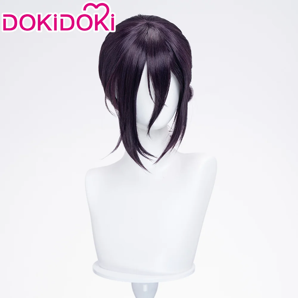 【Partially Ready For Ship】DokiDoki Manga Coslay Wig / Choker Women Purple Halloween - Image 10