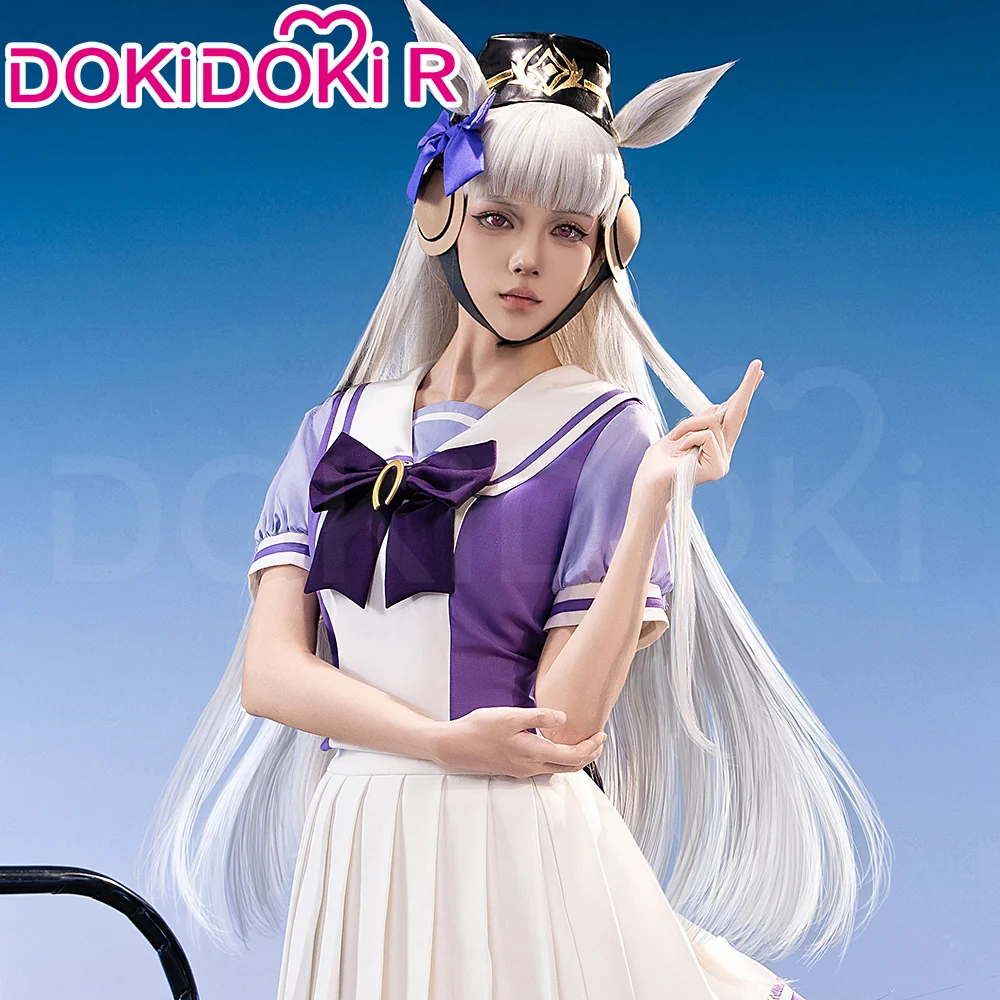 【Ready For Ship】【Size XS-3XL】Dokidoki-R Anime Cosplay Purple Uniform - Image 6