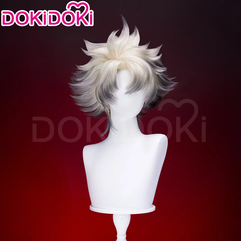 【US LOCAL SHIPPING 】DokiDoki Anime GACHIAKUTA Cosplay Rudo Surebrec Wig Short White Black Hair - Image 2