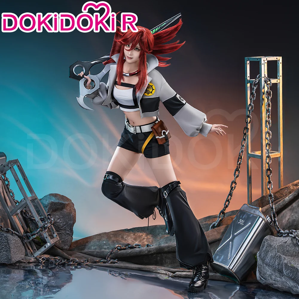 【US LOCAL SHIPPING】【Upgrade】【Size XS-3XL】DokiDoki-R Anime Gachiakuta Cosplay Riyo Costume Reaper Bag Supporters