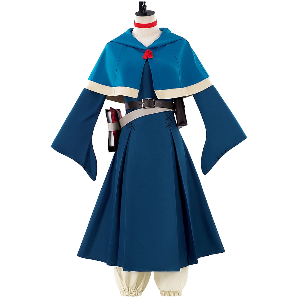 【Partially Ready For Ship】【XS-3XL】DokiDoki-N Anime Delicious in Dungeon Cosplay Marcille Donato Costume Dungeon Mesh - Image 6